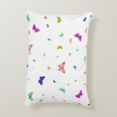 Moon cat vlinder decor  mot maanlicht accent kussen (Achterkant (Verticaal))