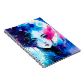 Moon Child Anime Fantasy Art Notitieboek (Rechterzijde)