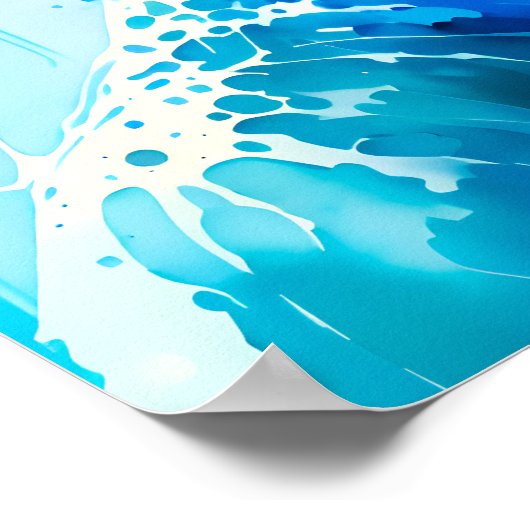 Moon Child Anime Fantasy Art Poster (Hoek)