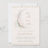 Moon Child | Baby shower van Boho Hippie Kaart (Voorkant)