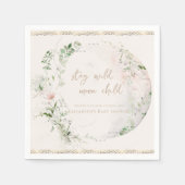 Moon Child | Baby shower van Boho Hippie Servet (Voorkant)