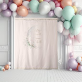 Moon Child | Baby shower van Boho Hippie Wandkleed