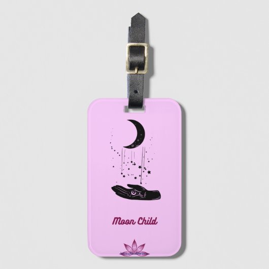 Moon Child Bagagelabel (Voorkant (verticaal))