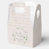 Moon Child | Boho Hippie Baby shower Favor Box Bedankdoosjes (Geopend)