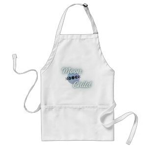 Moon Child Boho Moon Phases Schort