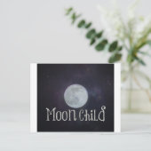 Moon Child Briefkaart (Staand voorkant)