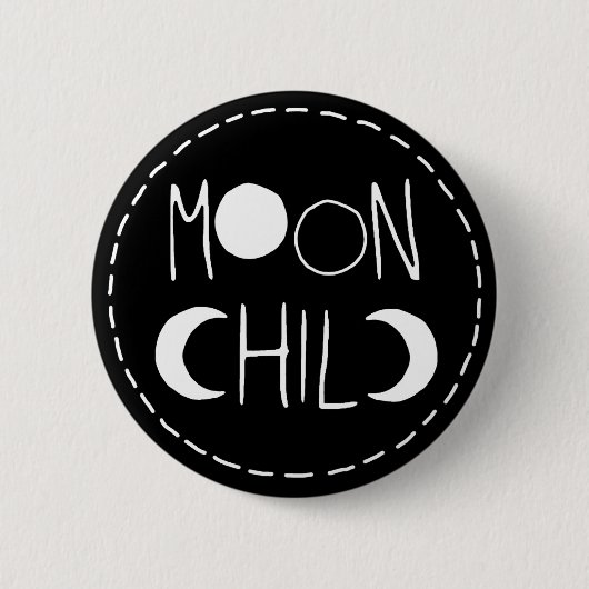 Moon Child Button (Voorkant)