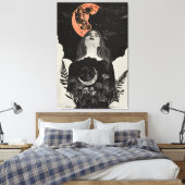 Moon Child Canvas Afdruk (Insitu (Slaapkamer))