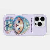 Moon Child Energy Dog Case iPhone Hoesje (Achterkant horizontaal)