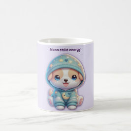 Moon Child Energy Dog Mug Koffiemok