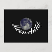 Moon Child, Full Moon Briefkaart (Voorkant)