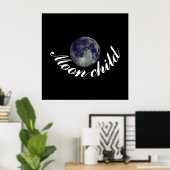 Moon Child, Full Moon Poster (Thuiskantoor)