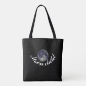 Moon Child, Full Moon Tote Bag (Achterkant)