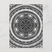 Moon Child Mandala Triple Moon Witch Briefkaart (Voorkant)