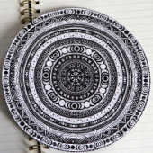Moon Child Mandala Triple Moon Witch Feestdagenkaart