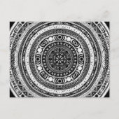 Moon Child Mandala Triple Moon Witch Feestdagenkaart (Voorkant)