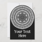 Moon Child Mandala Triple Moon Witch Kaart (Voorkant)