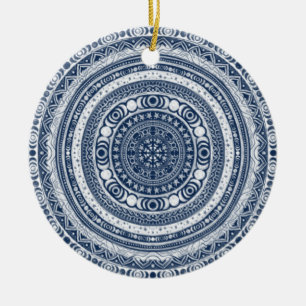 Moon Child Mandala Triple Moon Witch Keramisch Ornament