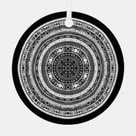 Moon Child Mandala Triple Moon Witch Metalen Ornament