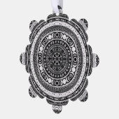 Moon Child Mandala Triple Moon Witch Ornament Kaart (Links)