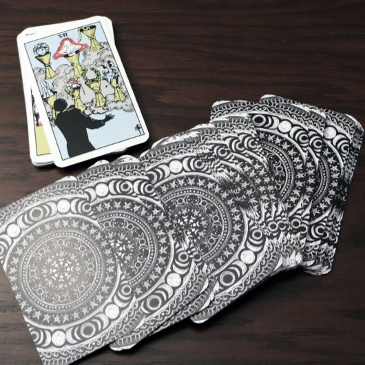 Moon Child Mandala Triple Moon Witch Pokerkaarten