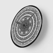 Moon Child Mandala Triple Moon Witch Ronde Klok (Hoek)