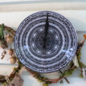 Moon Child Mandala Triple Moon Witch  Ronde Klok