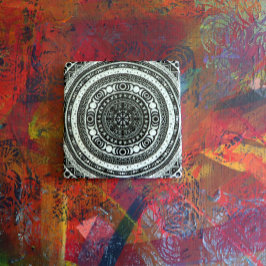 Moon Child Mandala Triple Moon Witch Stenen Onderzetter