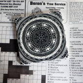 Moon Child Mandala Triple Moon Witch Stenen Onderzetter