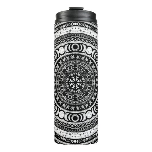 Moon Child Mandala Triple Moon Witch Thermosbeker (Voorkant)