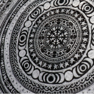 Moon Child Mandala Triple Moon Witch Tissuepapier