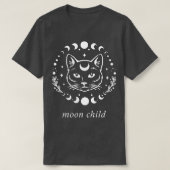Moon Child New age Mystical Moon Phase Goddess Tar T-shirt (Design voorkant)
