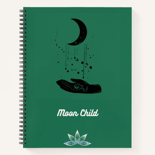 Moon Child Spiral Notitieboek (Voorkant)
