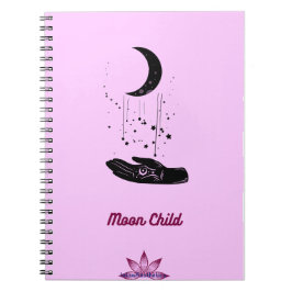 Moon Child Spiral Photo Notitieboek