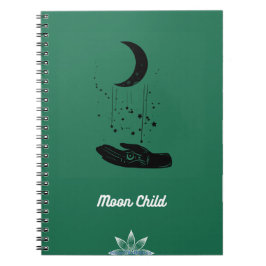 Moon Child Spiral Photo Notitieboek