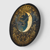 Moon Clock, AI Art Grote Klok (Hoek)