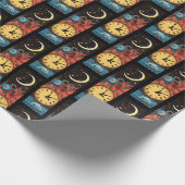 Moon Clock Cadeaupapier (Hoek)