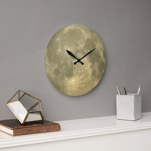 Moon Clock 🌕 Grote Klok (Kantoor)