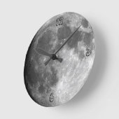 Moon Clock Ronde Klok (Hoek)