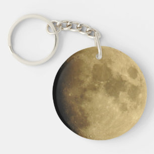 Moon Close Up, Moon Phases Sleutelhanger