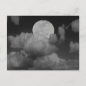 Moon & Clouds Over Kansas Briefkaart (Voorkant)