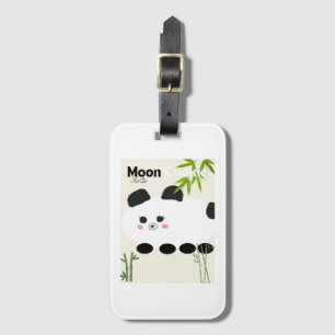 Moon cookie bagagelabel