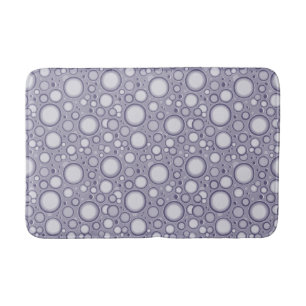 Moon Crater Paars Pattern Bath Mat
