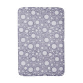 Moon Crater Paars Pattern Bath Mat (Voorkant Verticaal)