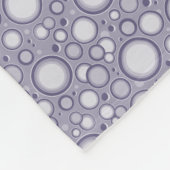 Moon Crater Pattern Fleece Blanket (Hoek)