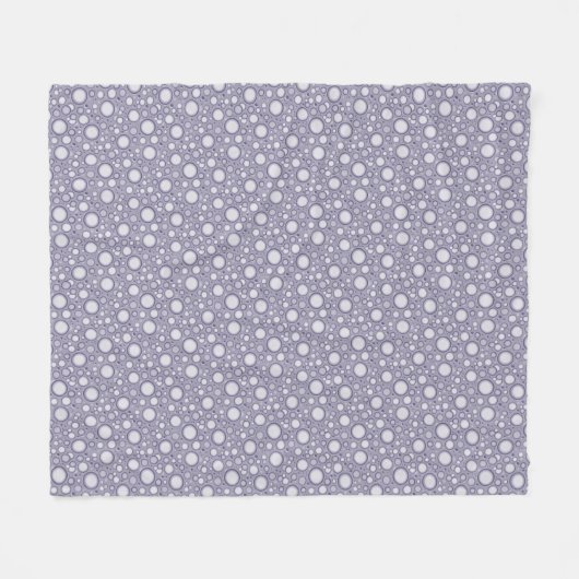Moon Crater Pattern Fleece Blanket Deken (Voorkant (Horizontaal))