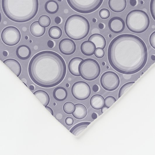Moon Crater Pattern Fleece Blanket Deken (Hoek)