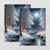 Moon Creek Bedankkaart (Voorkant / Achterkant)