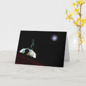 Moon & cross, Quito, Ecuador Kaart (Gele Bloem)