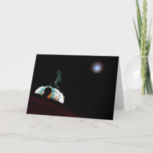 Moon & cross, Quito, Ecuador Kaart